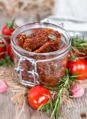 Portion of dried Tomatoes