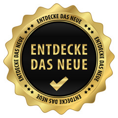 Entdecke das NEUE - gold