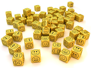 Smileys on boxes
