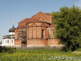 Fototapeta na wymiar Trinity Cathedral in Yuriev-Polsky