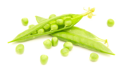 Pea pod isolated