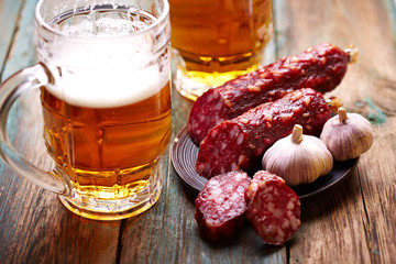 Beer still life