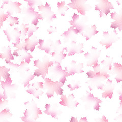 Autumn maple leaves pattern background. EPS 10