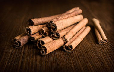 cinnamon sticks close-up