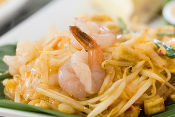 Pad Thai Closeup