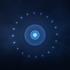 Abstract circular background