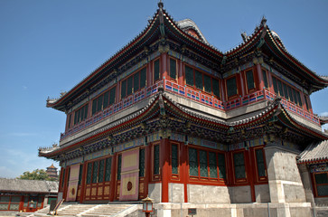 Obraz premium Garden of Virtue and Harmony, Beijing, China