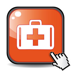 Obraz premium AID KIT ICON