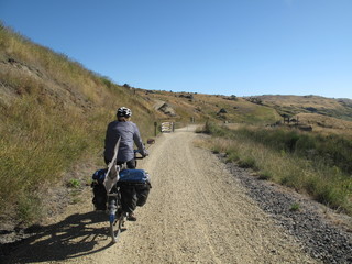 cyclotourisme sur l'otage trail