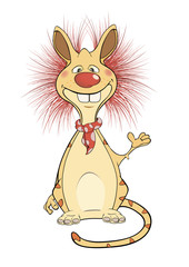 Fantastic animal cartoon