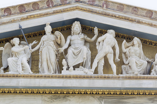Olympian Gods from the Academy of Athens
