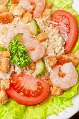 salad with shrimp