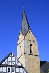 Fototapeta na wymiar Nikolaikirche in Korbach