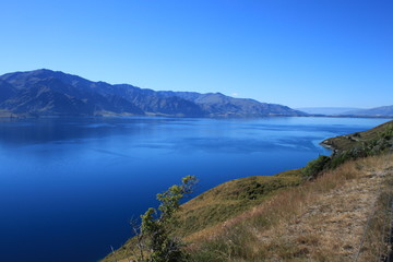 Fototapeta na wymiar Lac de Wakatipu