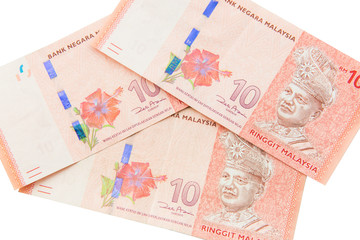 Ringgit currency, Malaysia