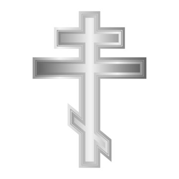 Religious orthodox cross icon