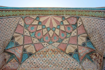 décor de mosquée iranienne