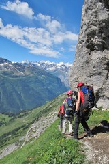 Fototapeta premium Tälli-Klettersteig