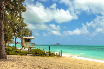 Waimanalo Lifeguard Stand
