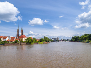 Fototapeta premium View of Wroclaw