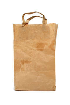 Worn Paper Shopping Bag