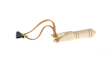 catapult slingshot isolated on white background