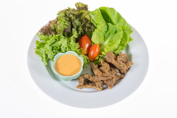 Organic Vegetable Contains frillice iceberg, butterhead, tomato,