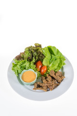 Organic Vegetable Contains frillice iceberg, butterhead, tomato,