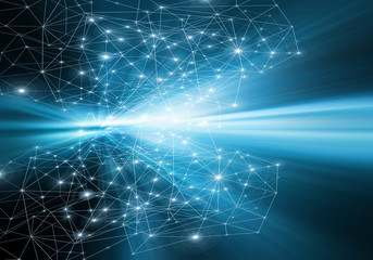 Abstract blue background