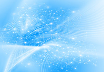 Abstract blue background