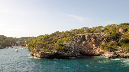 Naklejka premium Spanien_Mallorca_Mittelmeer_Wasser_Sommer_22