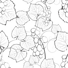 Vine seamless background