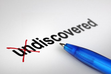 Changing the meaning of word. Undiscovered into Discovered.