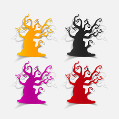 realistic design element: tree