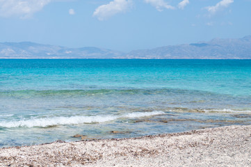 Beautiful Summer Seascape in Greece
