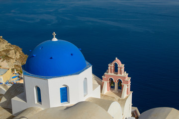 Chapelle à Santorin