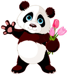 Obraz premium Happy Panda