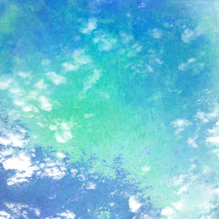 Fototapeta na wymiar Vintage blue pastel abstract background