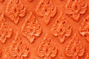 Large wax candles used at the festival.