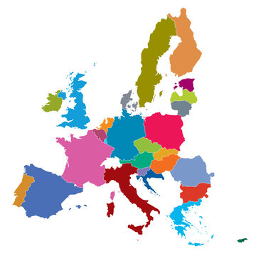 vector mape of europe union