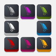 square button: trolley