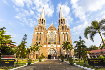 Fototapeta na wymiar Saint mary cathedral. Yangon. Myanmar.