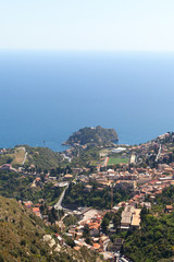 Obraz premium Sicily east coast.