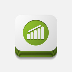 square button: chart