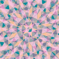 Fototapeta premium creative random triangular design pattern background vector