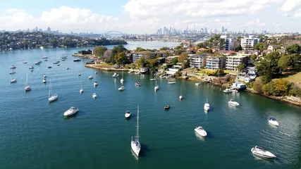 Abwaschbare Fototapete Aussicht auf Sydney © aure50