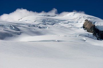 Snowy mountains