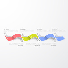 Template for your project, minimal infographic