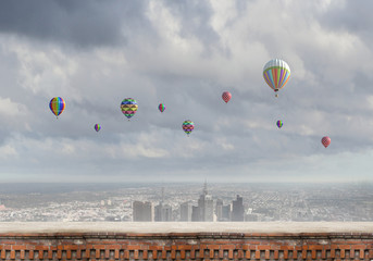 Flying balloons