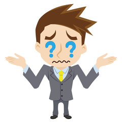 わからないビジネスマン